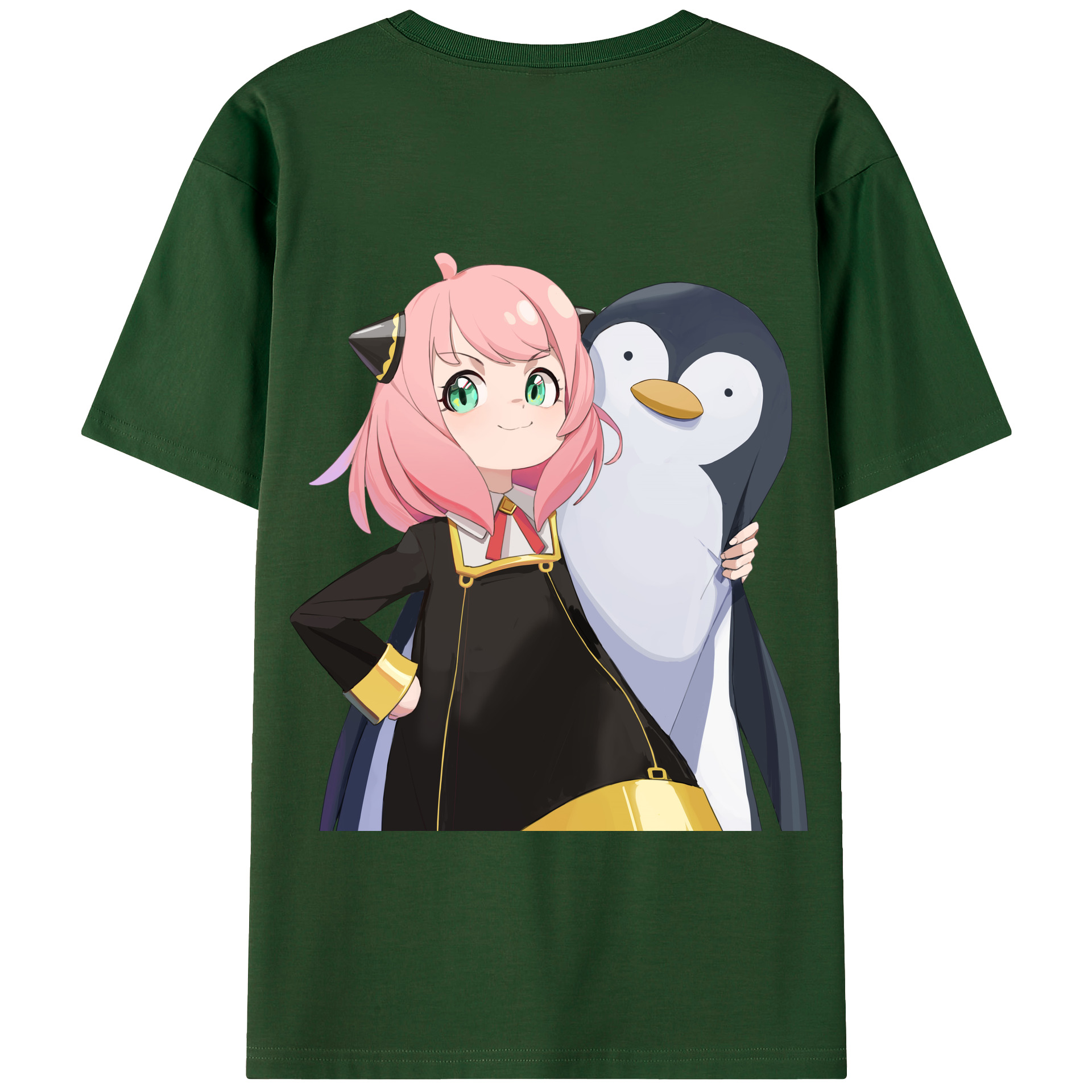 （画像用） SPY×FAMILY间谍家家酒 綿100％半袖Tシャツ（背面プリント）